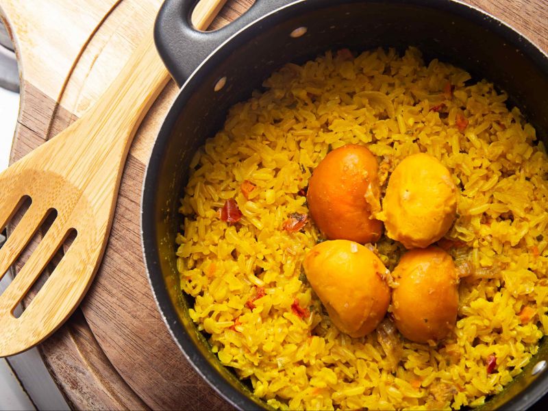 Pequi com arroz